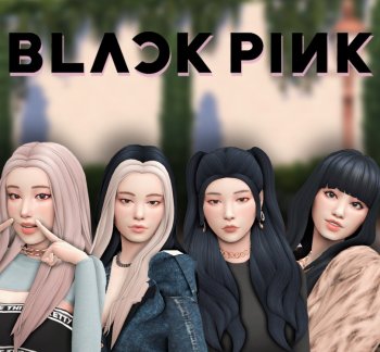 Blackpink CAS: Sims Downloads by Tianaberrie