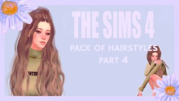 Pack of hairstyles by LAMA LAMA - part 4