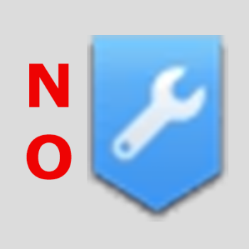 No CC Badges (Wrench Icons)