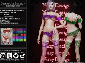 Custom Content TS4 by Nany Design