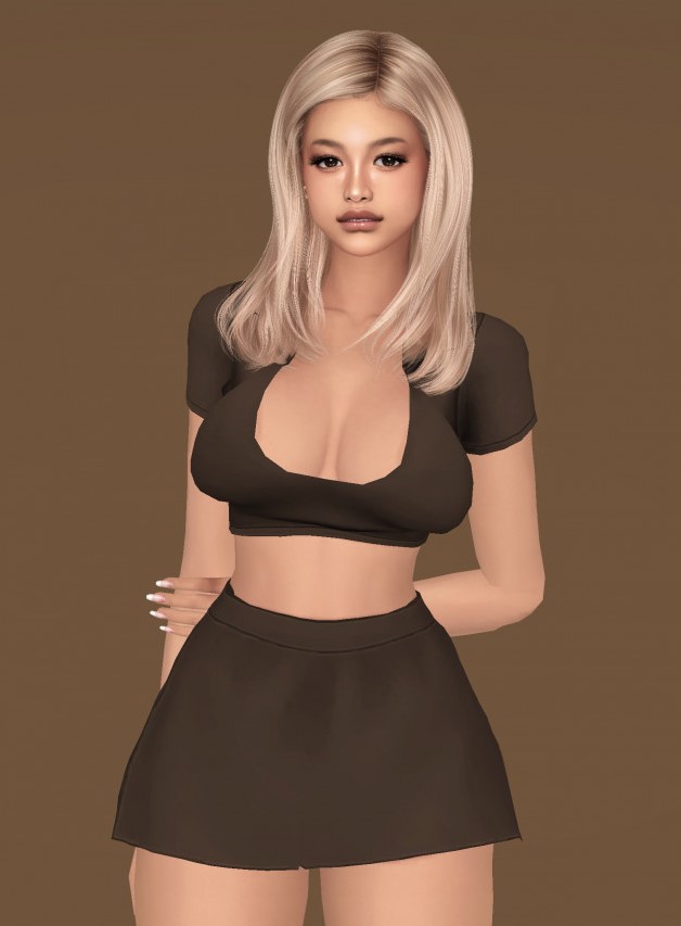 Miranda By Salma222 The Sims 4 Sim Models The Sims 4