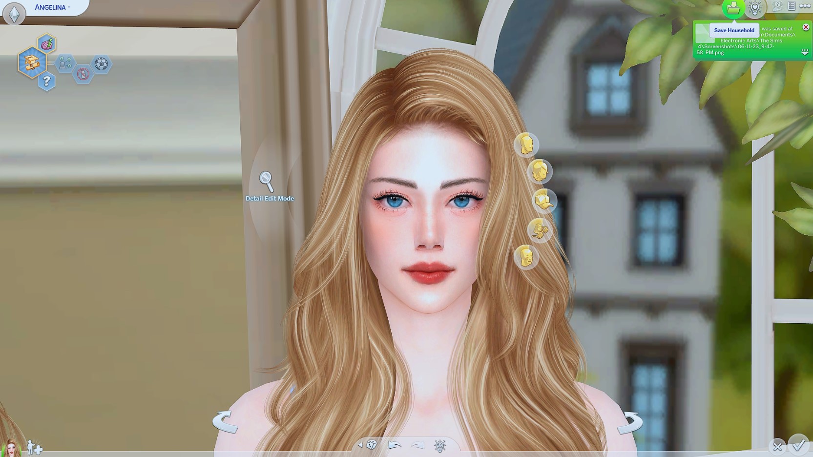 Angelina The Sims 4 Sim Models The Sims 4