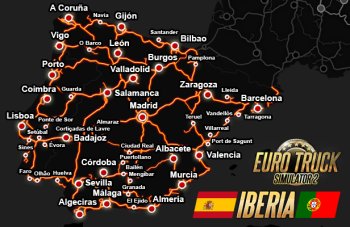 Euro Truck Simulator 2 - Iberia (2021) DLC