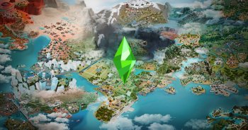 Sims World Map - Loading Screen