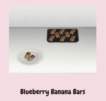 Blueberry Banana Bars