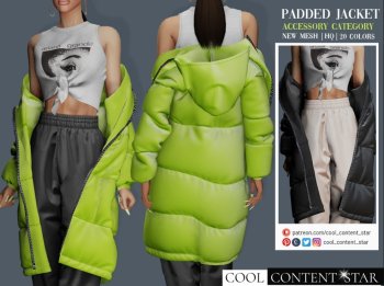 Sims 4 Hip Hop Set - Jacket + Pants + Tank