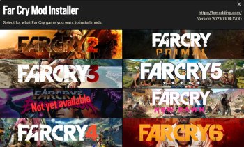 Far Cry Mod Installer v20230715-1000