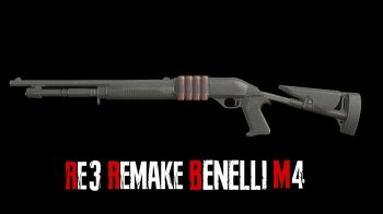 RE3 Remake Benelli M4