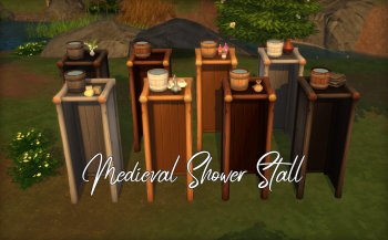 Medieval Shower Stall