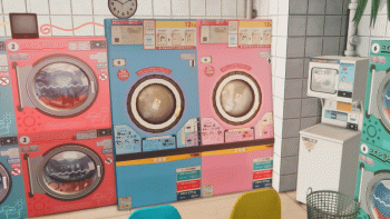 Aesthetic Washer (With Animation)
