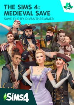 The Sims 4: Medieval Save by Divan the Simmer