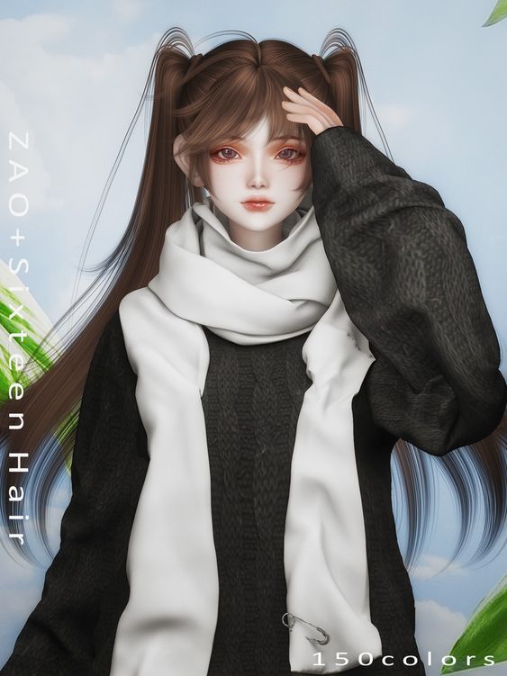[ZAO] Sixteen Hair - Hairstyles / Patreon Exclusives - Exclusive | The ...