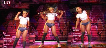 SF6 Lily Japanese School Gym Outfit Mod!