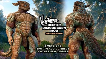 Beefier Dragonborns (Body Type 2) - EARLY DEMO