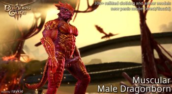 Muscular Male Dragonborn v0.3.0