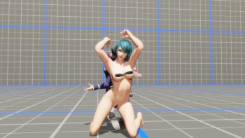 Nude Micro Bikini SFW (Tamaki)