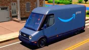Amazon Prime Delivery Van CC