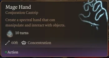 Mage Hand Improved (No Short Rest Required) v2.0