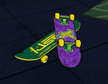 Jet Set Radio Skateboard