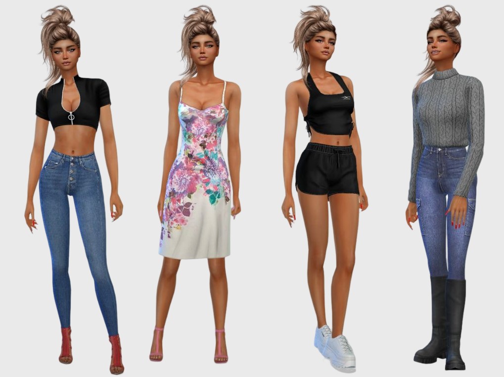 Ingrid Bonet - The Sims 4 / Sim Models | The Sims 4