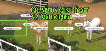 Champion Gene Horses Sell for More