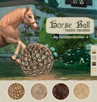 Horse Ball Rustic Recolor