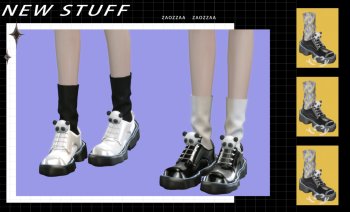 [ZAO] Panda Platform Shoes