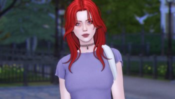 Red Hair Emo Girl - KPC 160