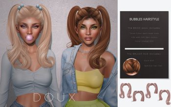 DOUX - Bubbles hairstyle