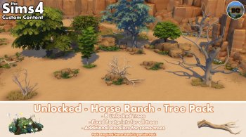 Unlocked - Horse Ranch Tree Pack