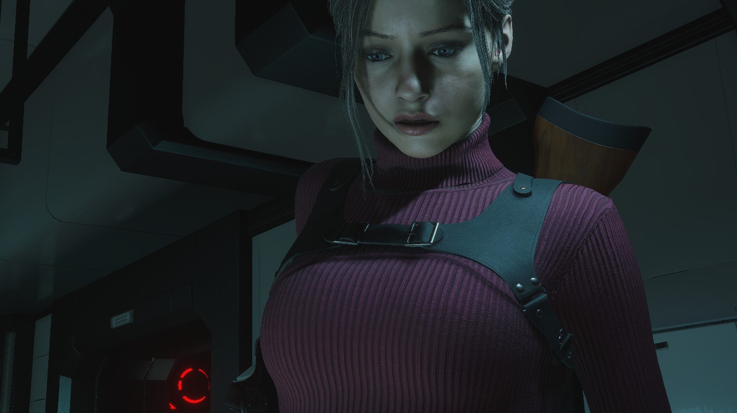 Claire in RE4R Ada's Outfit - Resident Evil 2 (2019) / Outfit