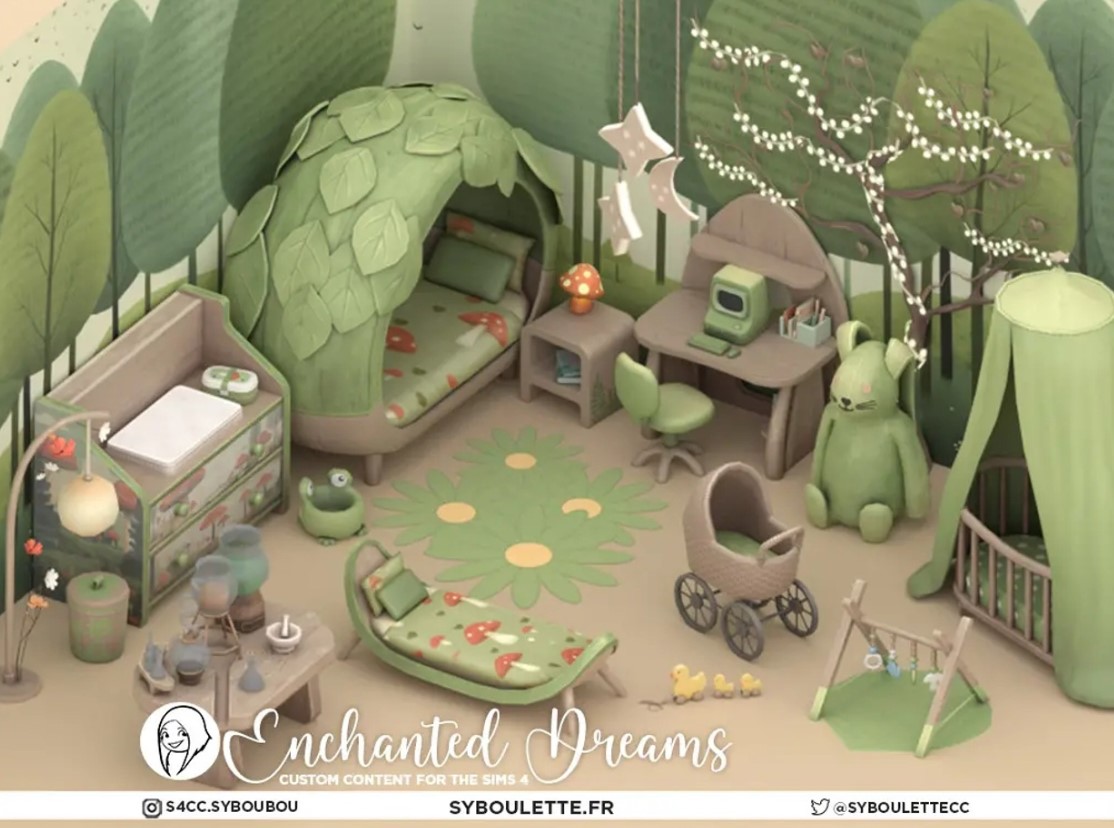 Enchanted Dreams kid bedroom - The Sims 4 / Furniture | The Sims 4
