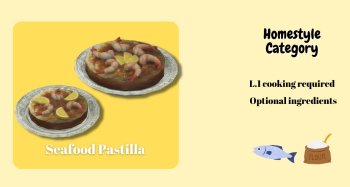 Seafood Pastilla