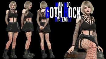 Ashley Goth Rock Mod GoldTier