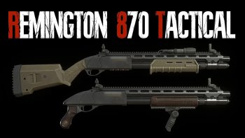 Remington 870 Tactical Shotgun Pack v3.2