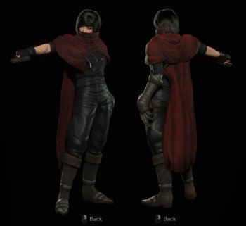 Vincent Valentine Outfit for Ada