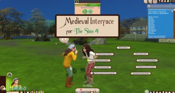 Medieval Interface for The Sims 4 (November 10, 2023)