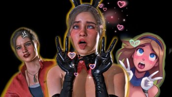 Claire -ahegao face-RE2