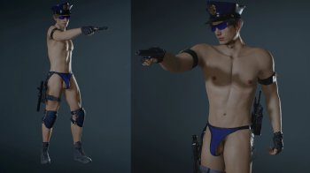 Leon Naughty Cop (Non-RT) v1.4