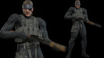 Old Snake MGS4 - RE4R