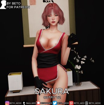 Sakura - Dress V2 (Explicit)