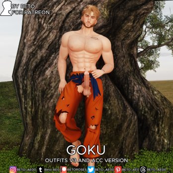 Goku - Outfit V3 (Explicit)