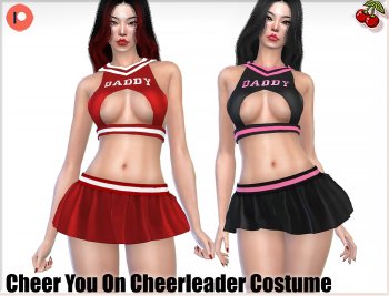 Cheer You On Cheerleader Costume Set