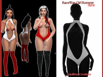 RaceWay Girl Romper