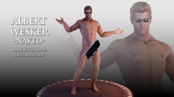 Albert Wesker naked v1.2