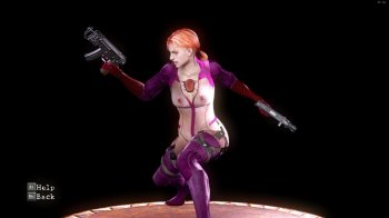 Boss JillNPC Purple Battlesuit Transparent (and Jill RedTransparentSuit DLC Desperate Escape)