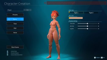 Nude Playable Female Characters (Works on all Skintones)