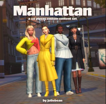 Manhattan Set by Joliebean