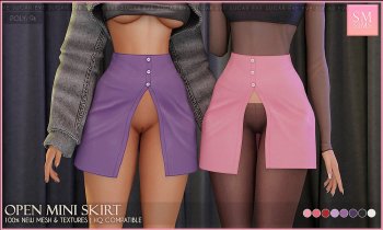 SUGAR | Open Mini Skirt