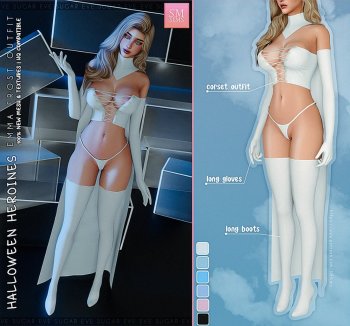 SUGAR | Halloween Heroines - Emma Frost Outfit
